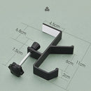 Gancho organizador ajustável.