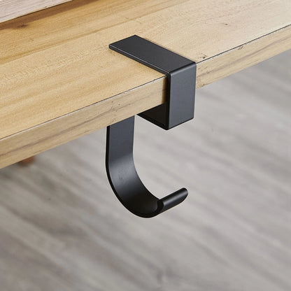 Gancho organizador ajustável.