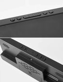 Relógio Digital Despertador LED Com Ativação Por Voz